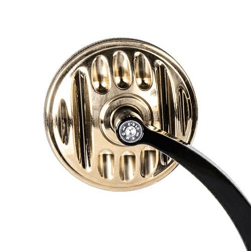 ビティズデザイン グリルミラー ブラス/ブラック |ハーレーパーツ専門