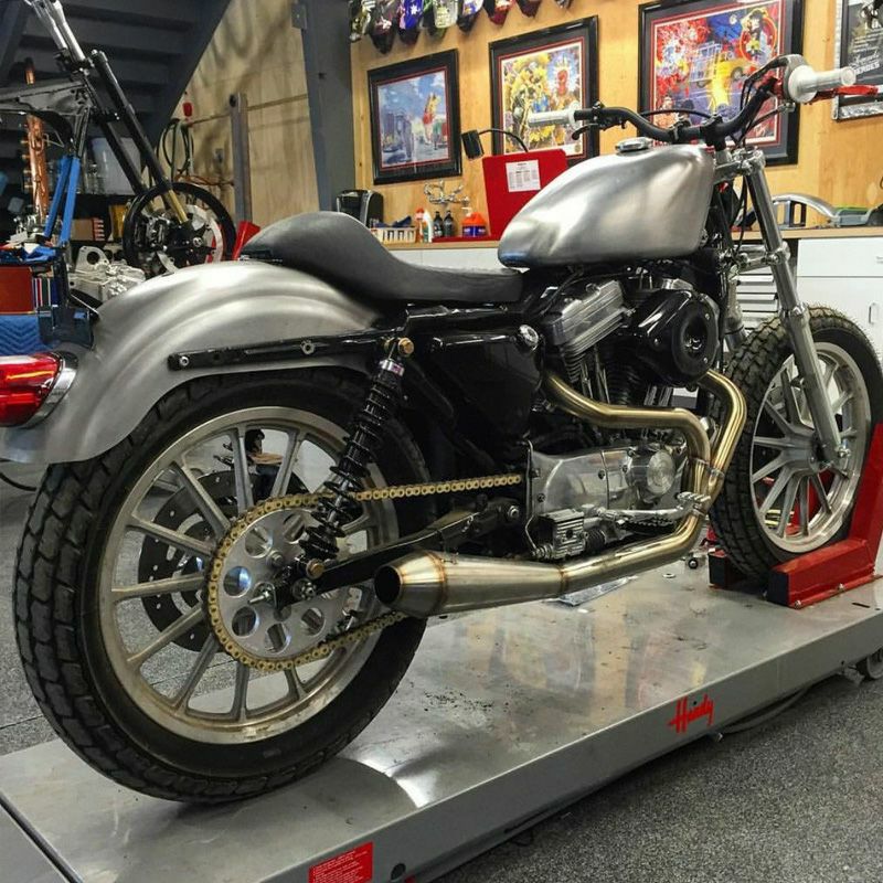 THRASHIN SUPPLY ステンレス フルエキ ローカラー スポーツスター2004～2013-01