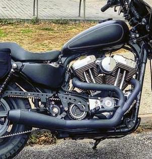 THRASHIN SUPPLY ステンレス フルエキ ブラック スポーツスター2014～2021-03