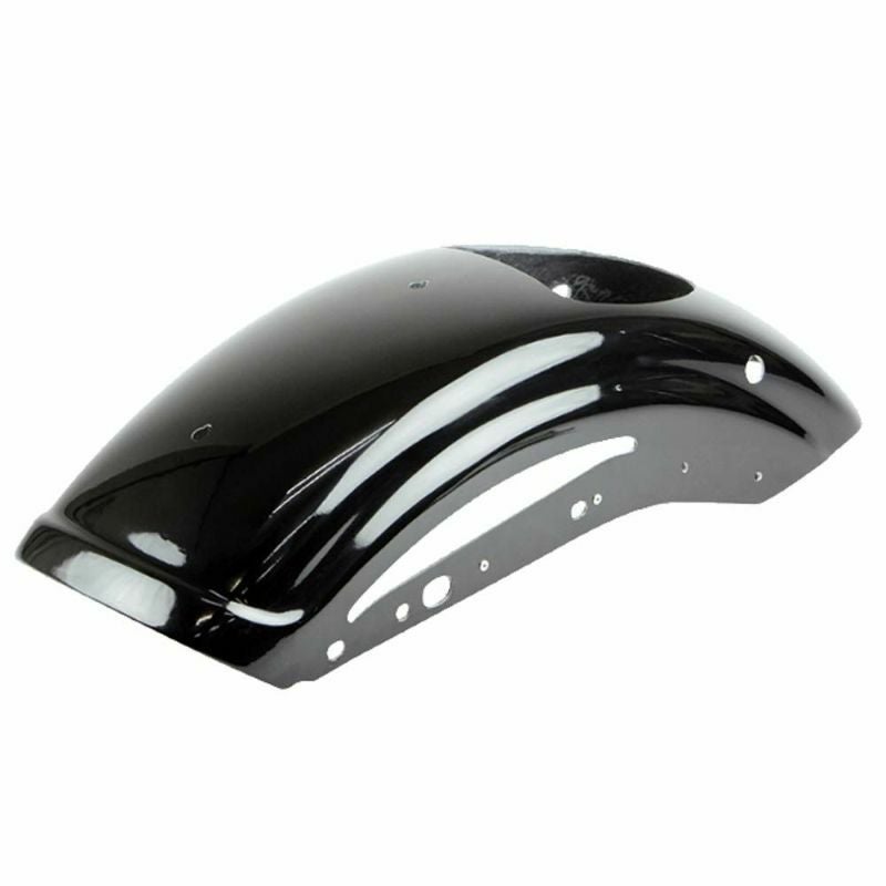 GLEAMING WORKS　ショートリブフェンダー ブラック塗装仕上-02