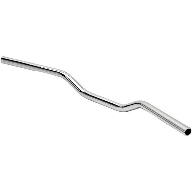 Biltwell トラッカー・ミッドハンドルバー ディンプル付 クローム-01