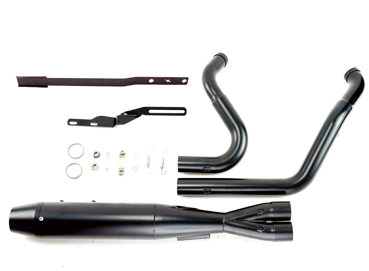 Bassani ロードレイジ3 ハーレーM8ツーリング用 2-1フルエキゾースト