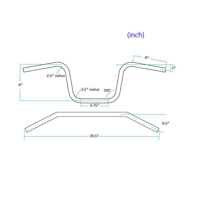 Biltwell チャンプスハンドルバー ケーブルスロットル用 クローム-05