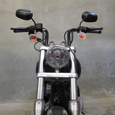 Biltwell フリスコハンドルバー ディンプル付 ブラック |ハーレー 