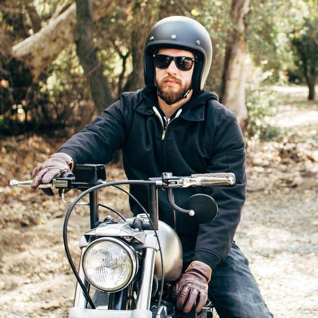 Biltwell ゼッドハンドルバー ディンプル付 ブラック-02