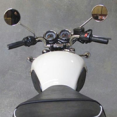 SALE】Biltwell キーストーンハンドルバー ディンプル付 クローム 