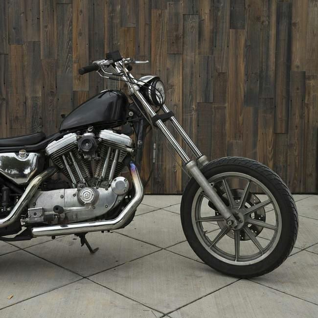 Biltwell H2ハンドルバー ディンプル付 クローム-03