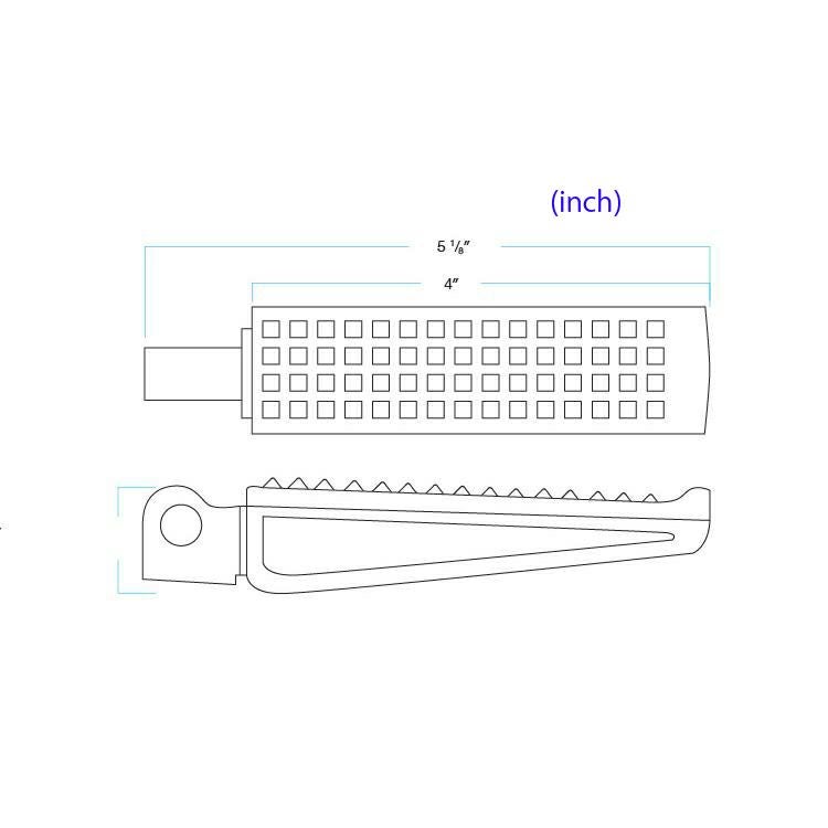 Biltwell サンダーソン・HDクラシックフットペグ ポリッシュ-07
