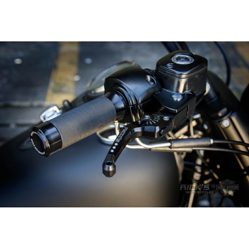 Ricks Motorcycles グッドガイズ・アジャスタブルレバーキット ツーリング ブラック-02