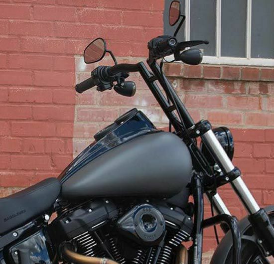 サンダーヘッダー フルエキゾースト・マフラー ブラック FXR |ハーレー