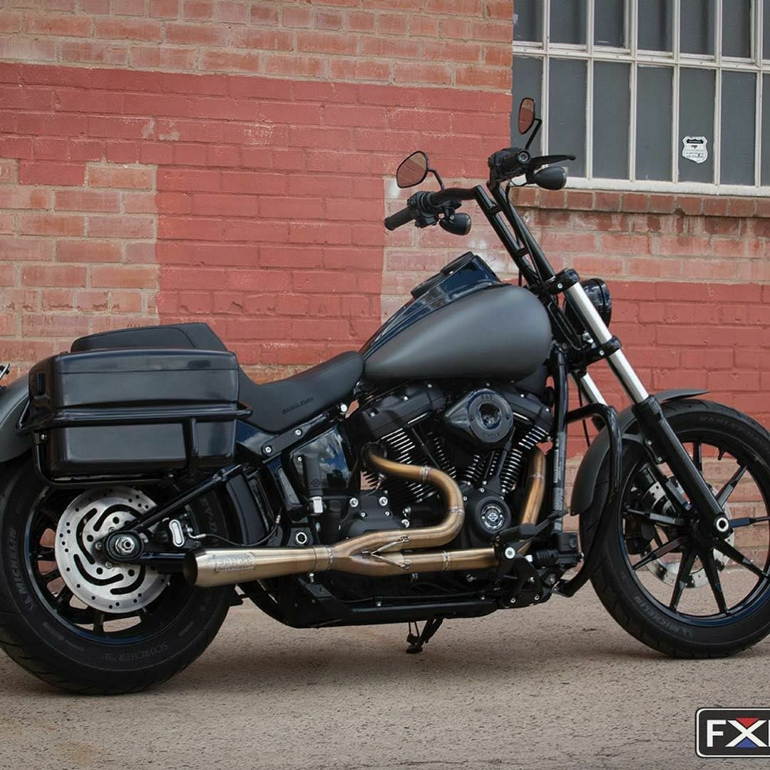 FXRディビジョン スプリット・MX・Tバーハンドル グロスブラック 18インチ-02