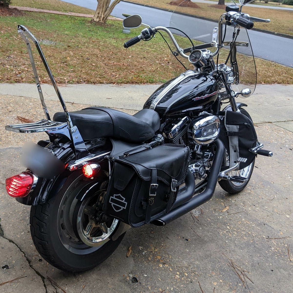 Cycle Visions スクエアシーシーバー 18インチ ワイド クローム-03