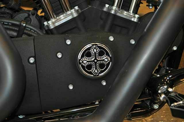 2004以降スポーツスター P16 ポイントカバー ブラック POWERPLANT
