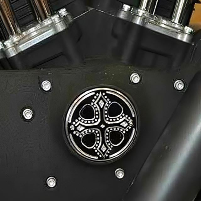 Precision Billet Darkside ポイントカバー ブラック 2穴モデル-01