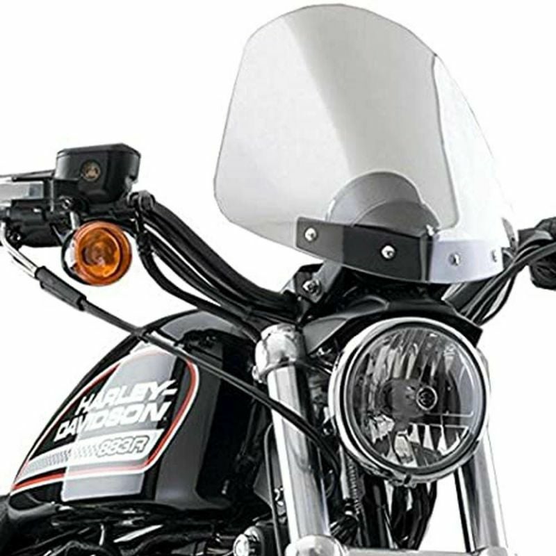 ナショナルサイクル(National Cycle)GLADIATOR・コンパクト・ウインドシールド　ブラックマウント　ライトカラー-01