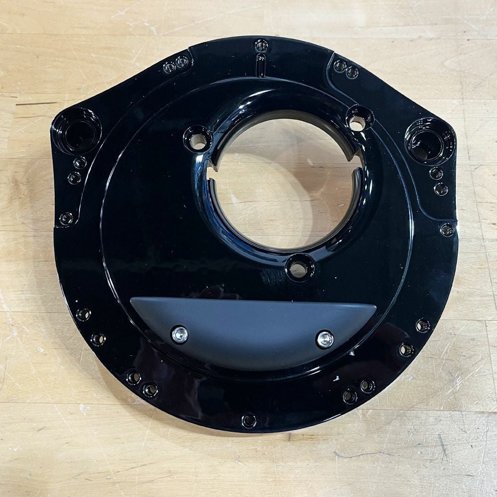 Rough Crafts フィンデザイン・エアクリーナー M8用 ブラック-03