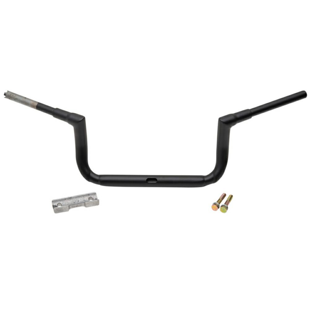 LAチョッパーズ GRANDE TWIN PEAKS 1.5インチ ハンドルバー フラットブラック 8インチ-01