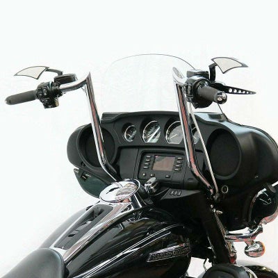 Paul Yaffe モンキーバガーバー 配線済 14インチ クローム |ハーレー 