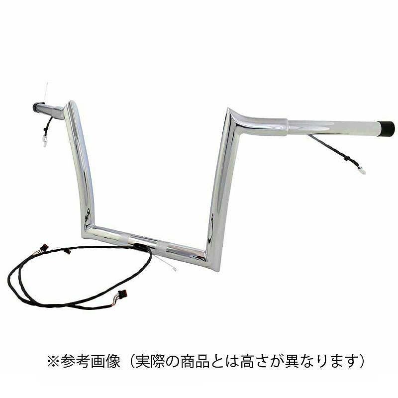 Paul Yaffe モンキーバガーバー 配線済　14インチ　クローム　2015～ FLTR-02