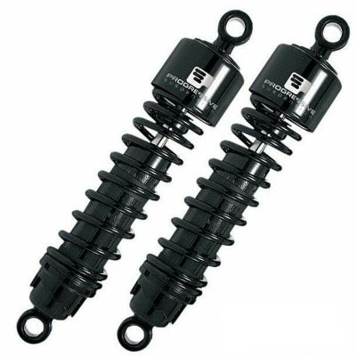 Drag Specialties リアサスペンション 11インチ (ブラック) 【ダイナ 