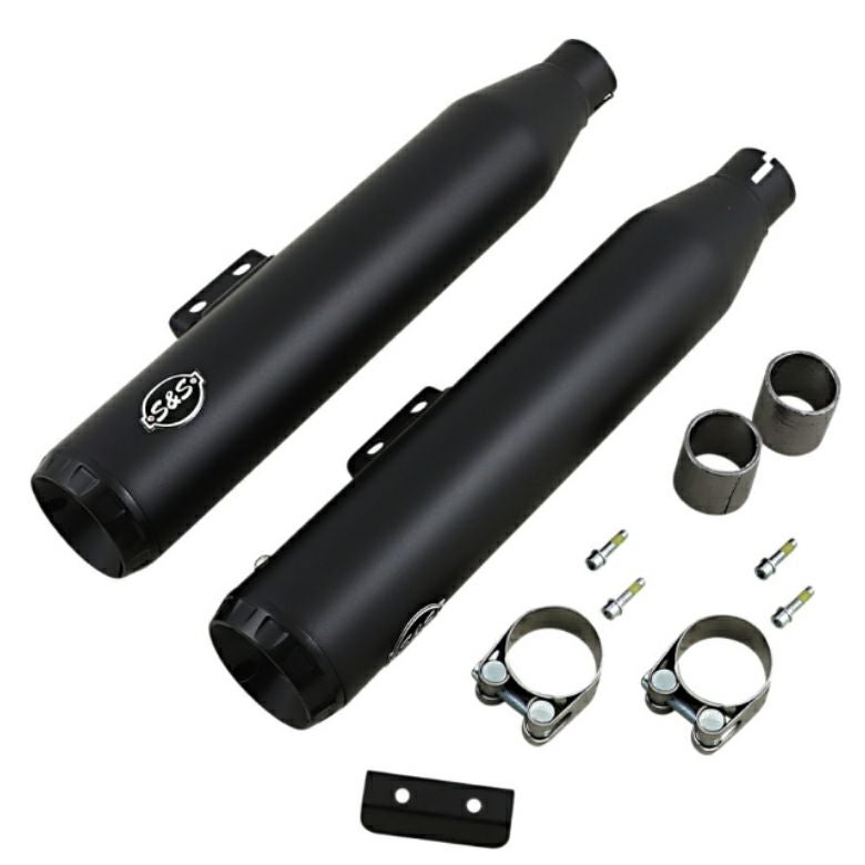 S&S Grand National スリップオンマフラー ブラック/ブラックエンド 4