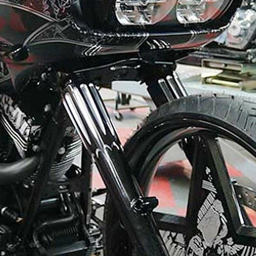 アレンネス フォークブーツ ディープカット ブラック |ハーレーパーツ