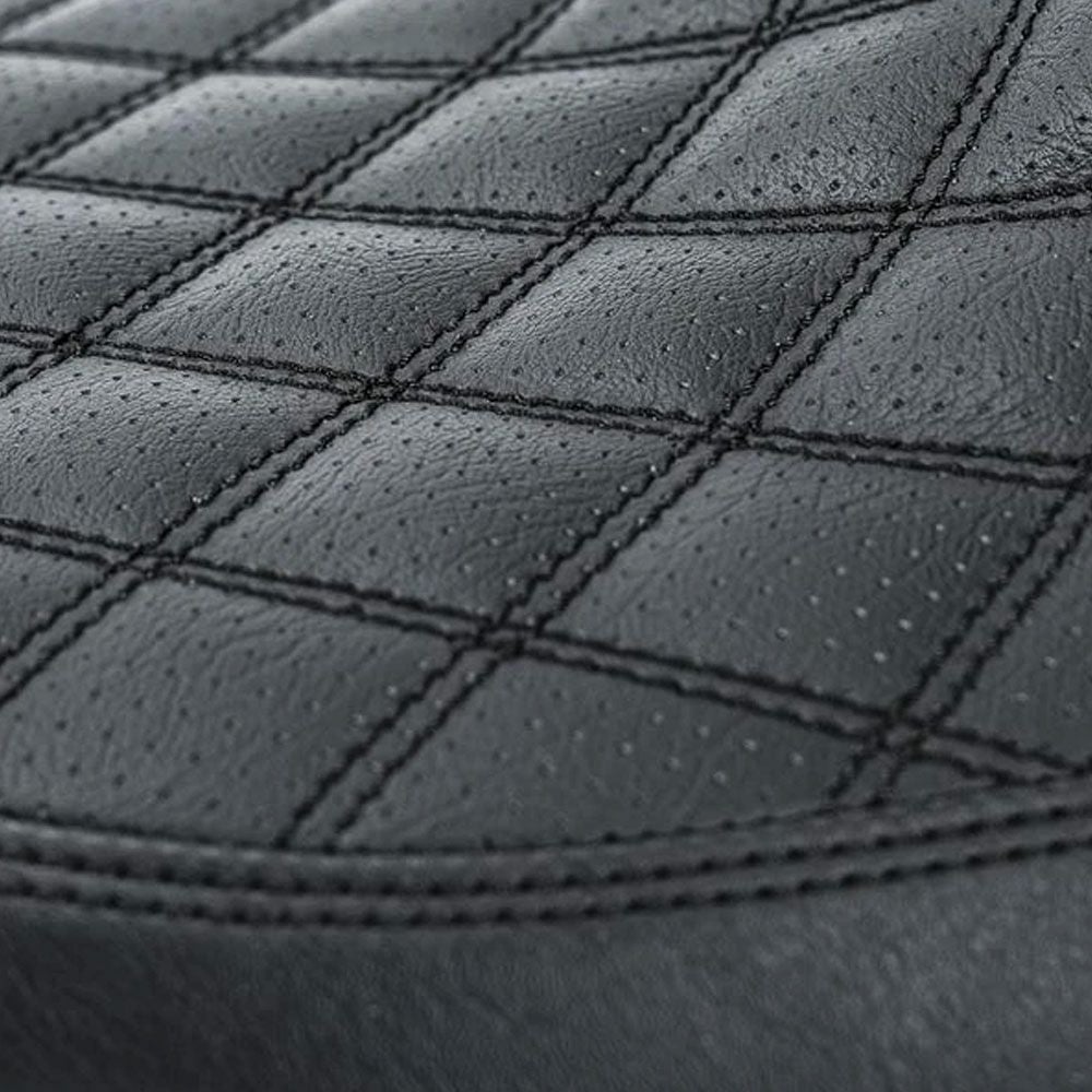 Killer Custom ショートオーバル　リアフェンダー用ソロシート ダイヤステッチ FXSB, FXCW-04