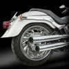 RCX Rival Shorty 3インチ スリップオンマフラー　クローム/ブラック-01