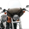 メンフィスシェード CLASSIC DEUCE ハンドルバーマウント ウインドシールド 18.5インチ グラデーションブラック-01
