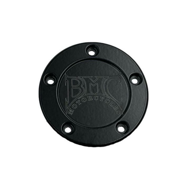 BMC Twin Cam用タイマーカバー ブラック-01