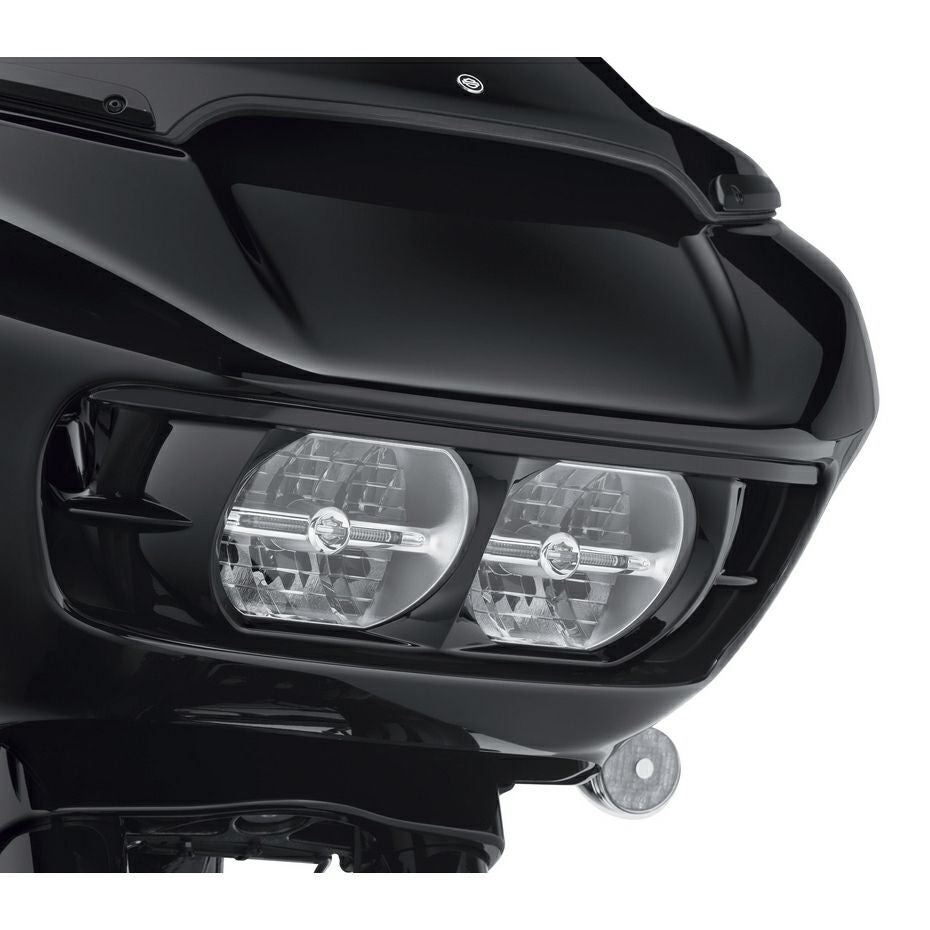 ロードグライド・ヘッドライトトリム ビビッドブラック-02