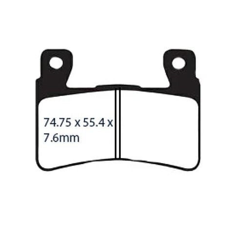 Lyndall エクストリーム・ブレーキパッド Softail フロント用-02