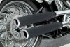 RCX Rival Shorty 3インチ スリップオンマフラー　ブラック/クローム-01