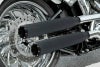 RCX Rival Shorty 3インチ スリップオンマフラー　ブラック/ブラック-01