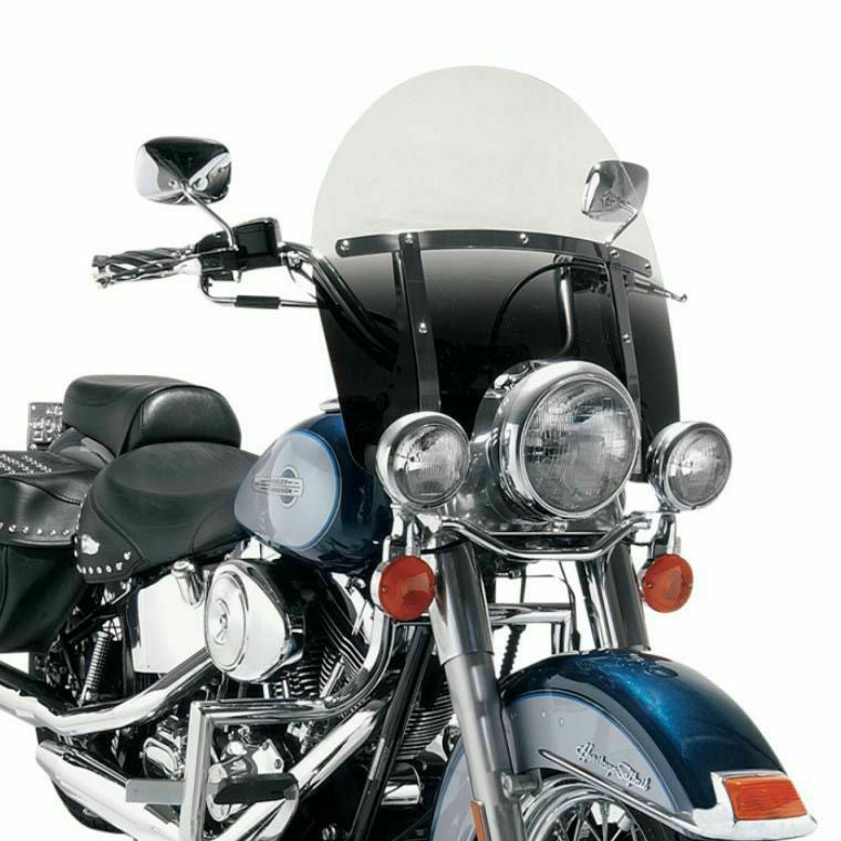 Memphis Shades FLソフテイル リプレースメントシールド 17インチ グラデーションブラック-02