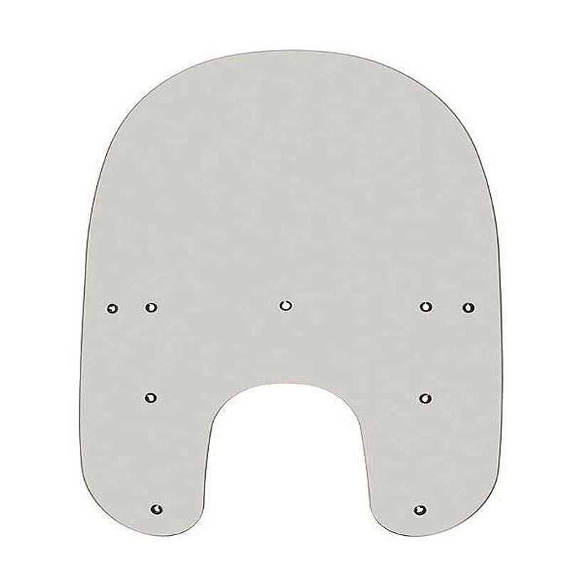 Memphis Shades FLソフテイル リプレースメントシールド 19インチ ライトスモーク-01