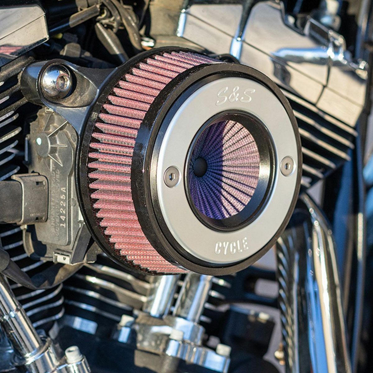 セール】S＆S SUPER STOCK・STEALTH エアクリーナーキット 電子制御