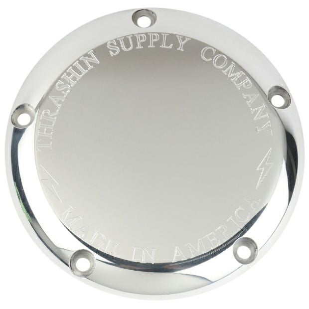 Thrashin Supply クラシック ダービーカバー クローム M8ソフテイル-01