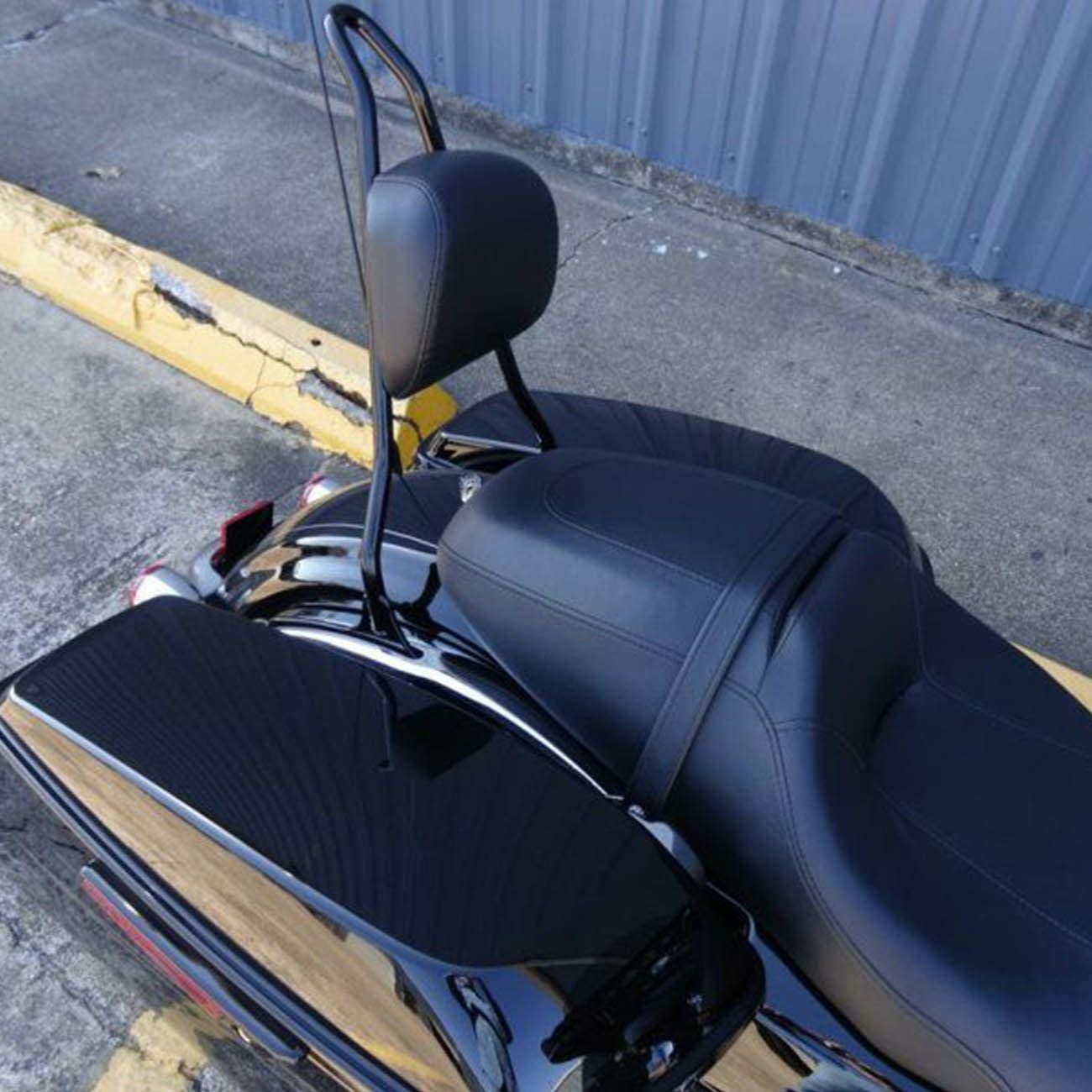 ハーレー用シーシーバー Top Hand Ventures シーシーバー 16インチ グロスブラック ツーリング