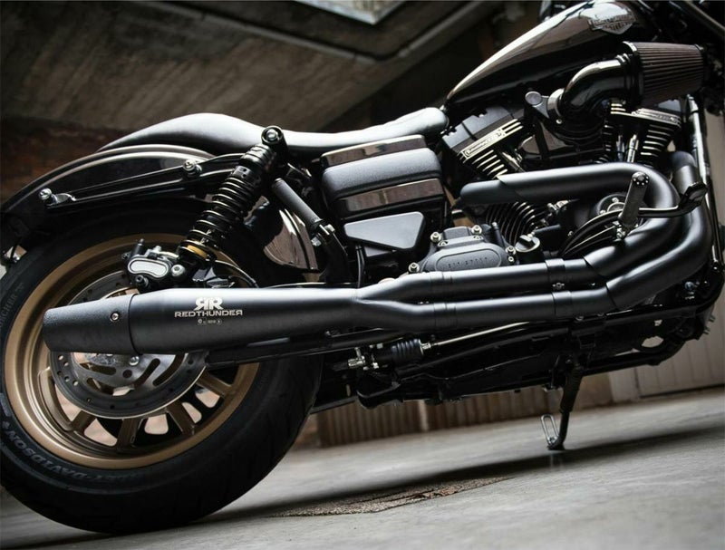 RED THUNDER EXHAUST フルエキ ブラック 2006～2017 ダイナ-01