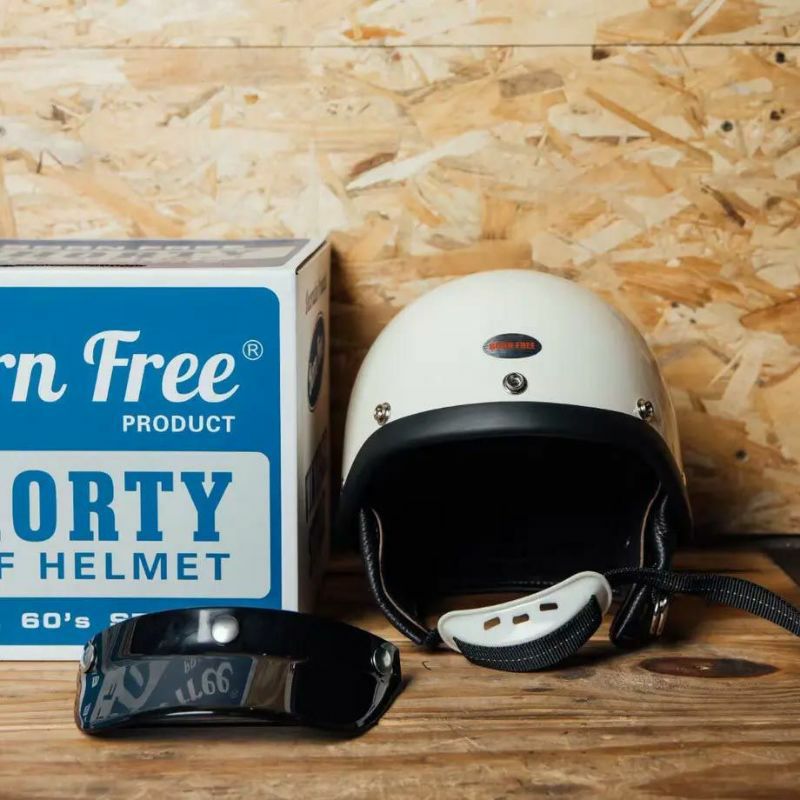 BORN FREE SHORTY ハーフヘルメット アイボリー XXXL-04