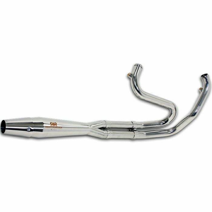 RED THUNDER EXHAUST フルエキ ポリッシュ/クローム 1991～2005 ダイナ-01