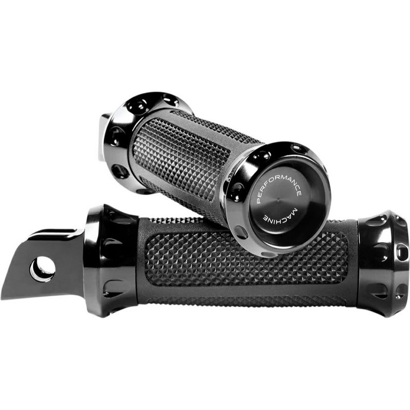 パフォーマンスマシン Overdrive ライダー用フットペグ ブラック-01