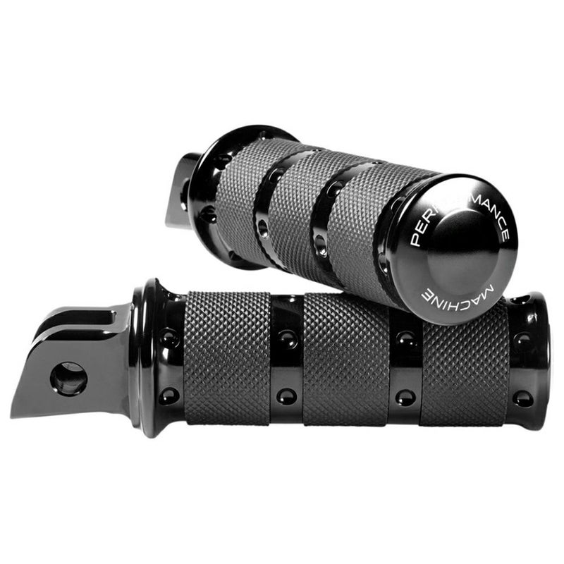 パフォーマンスマシン XLS ライダー用フットペグ ブラック-01