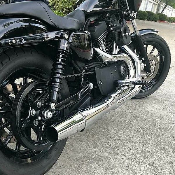 クロームワークス 3インチ HP-PLUS スリップオンマフラー スラッシュ