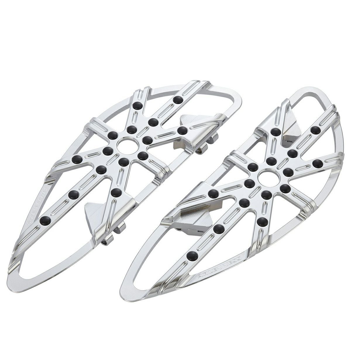 Arlen Ness 10Gauge ドライバーフットボード クローム-02