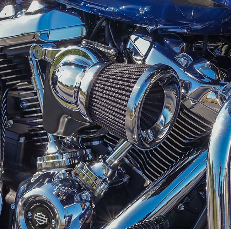 バンス＆ハインズ （VANCE&HINES）ツインスラッシュ・マフラー