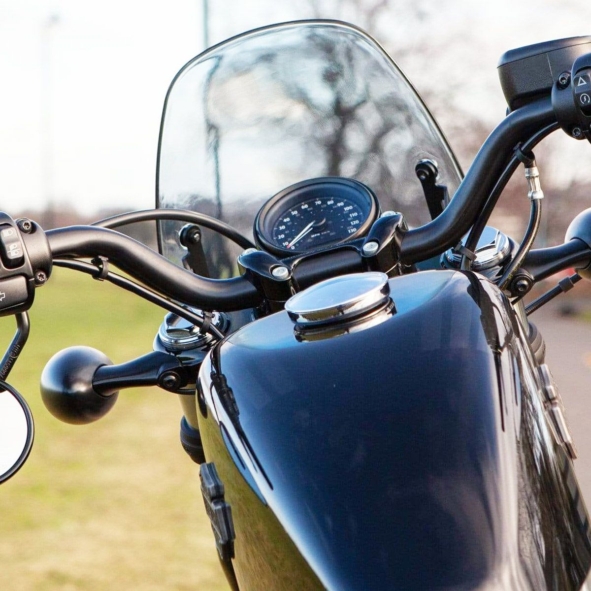 2016～2021 XL1200X/S用フライスクリーン 「クラシック」 クリスタル