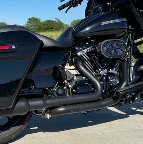 Sharkroad M8 ツーリング用 トゥルーデュアルヘッダー (ブラック 