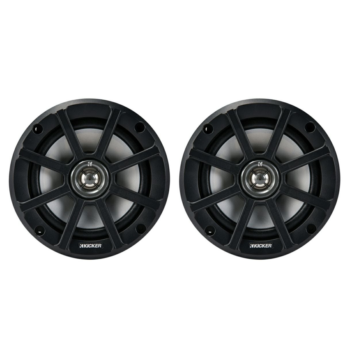 KICKER 6.5インチ 2オーム コアキシャルスピーカーセット |ハーレー